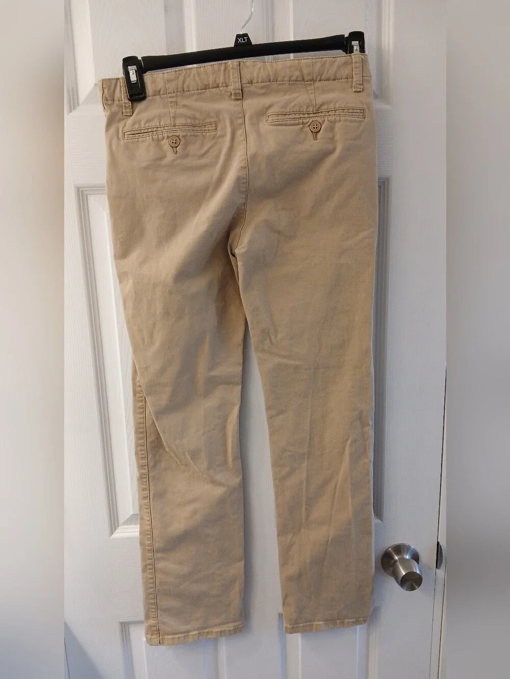 GAP Kids Khaki Cotton Trousers – Size 16 Husky
